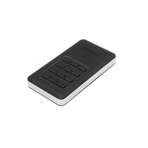 Verbatim Store 'n' Go Secure Portable HDD with Keypad Access 1TB USB-C