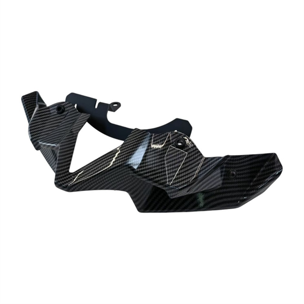 For Kawasaki Z900 Motorcycle Front Spoiler Carbon Fiber Pattern