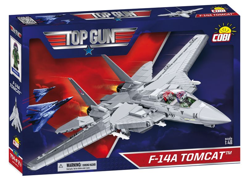 Top Gun F-14 Tomcat Jet Construction Model