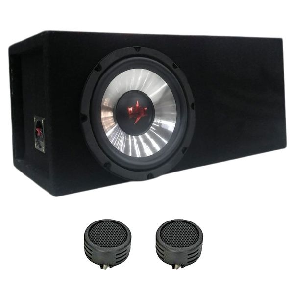 Ice Power IPS-2000-8D4 8" 2000w Subwoofer in Enclosure with Evo Tweeters