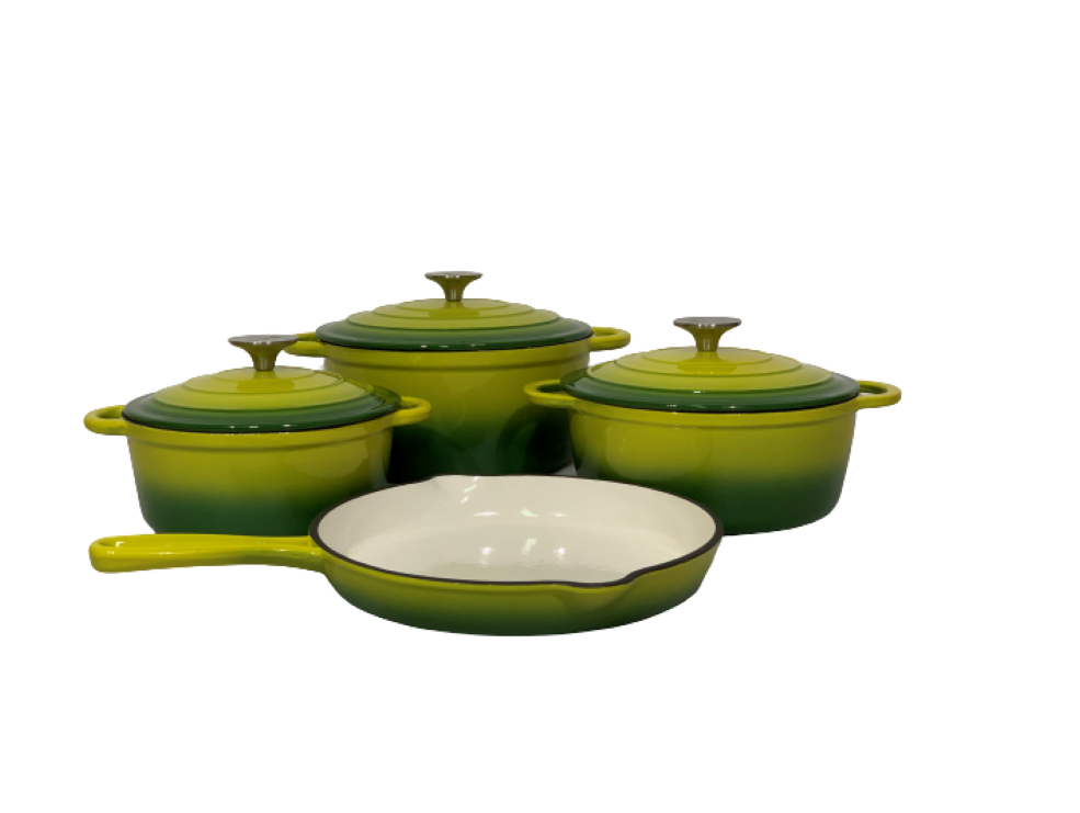 Cast Iron Ceramic Cookware Set 7 Piece Shop Today. Get it Tomorrow