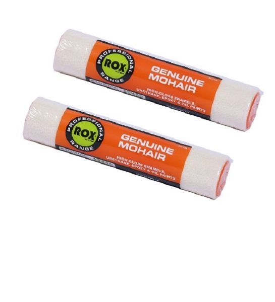 Rox Pro Genuine Mohair - 230 Mm 2 Pack Paint Rollers