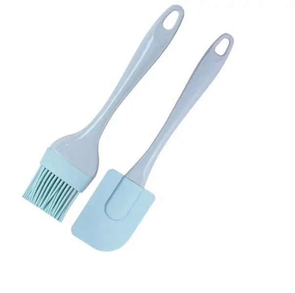 Silicone Icing Brush And Spatula Set
