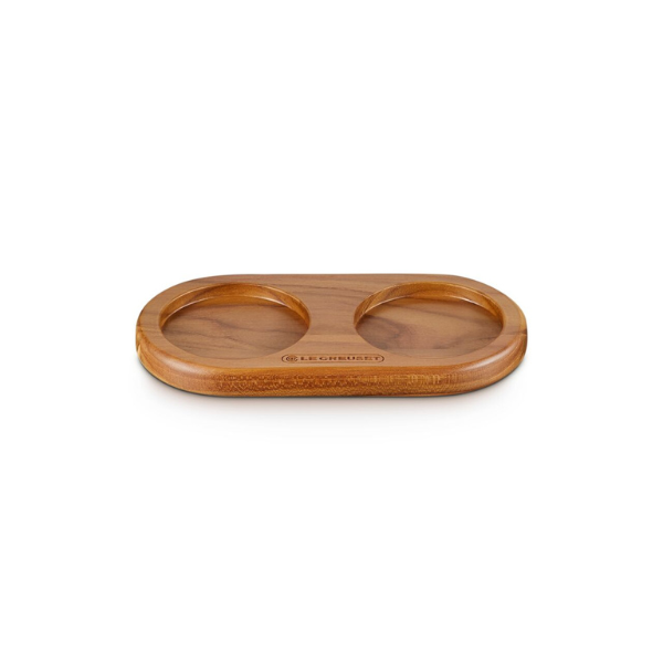 Le Creuset Teak Wood Mill Tray - 17cm