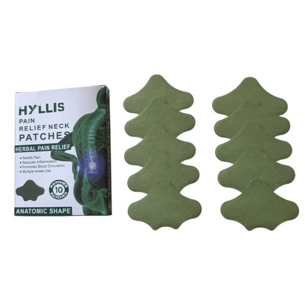 10 Pieces Hyllis Herbal Back Pain Relief Patches