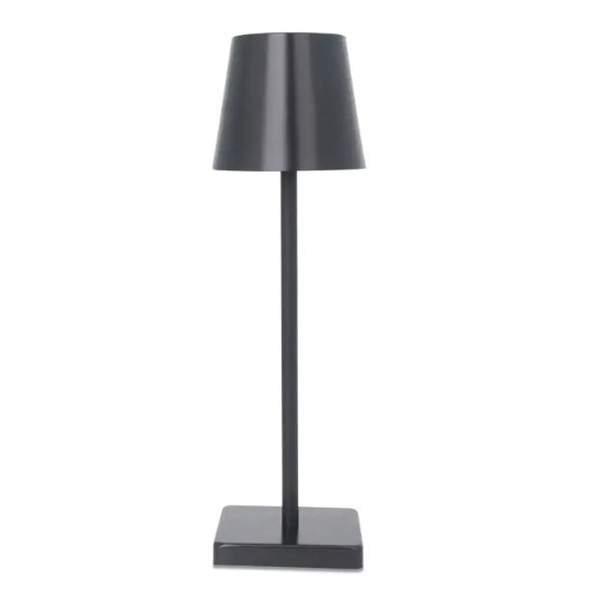 Rechargeable Cordless LED Table Night Lamp USB charging Tall Black ...