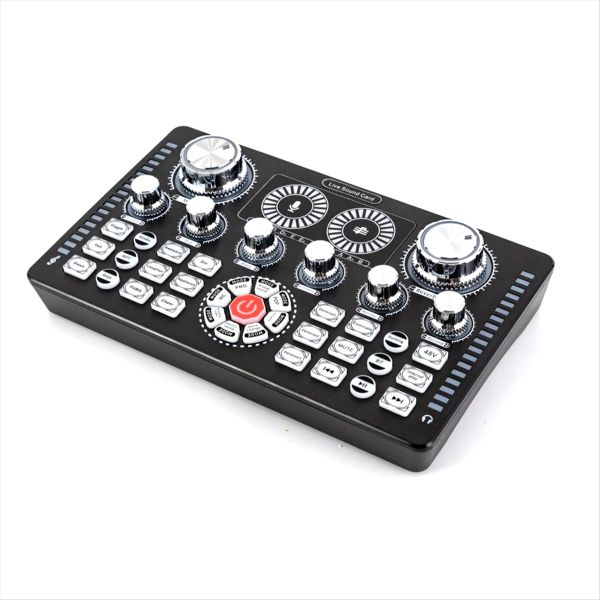 Udio Mixer Usb External Sound Card Live Broadcast Sound Card