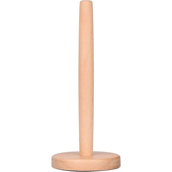 CheffyThings Beechwood Paper Towel Holder