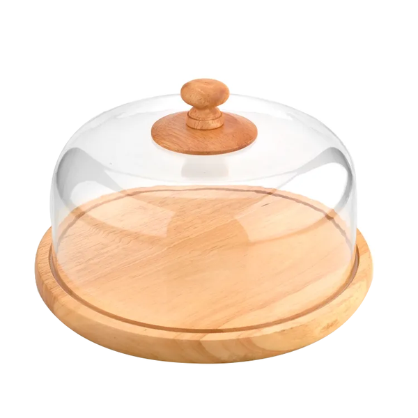 Round cake instant box tray with lid-30cm