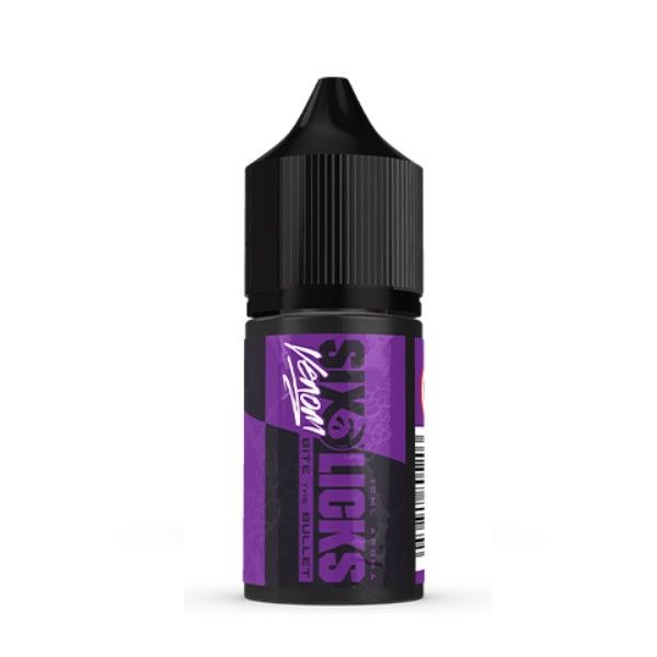 Six Licks Venom Salt/MTL VapeDIYLongfill Flavour(15to30ml)-Bite The Bullet