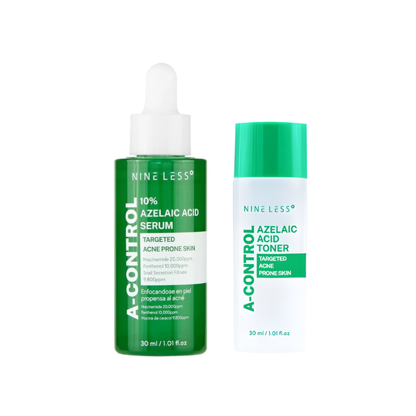 NINELESS 10% Azelaic Acid Serum &amp; Mini Toner set (30ml + 30ml)