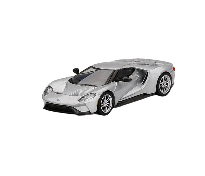 Mini GT Ford GT - Ingot Silver 1:64 Model