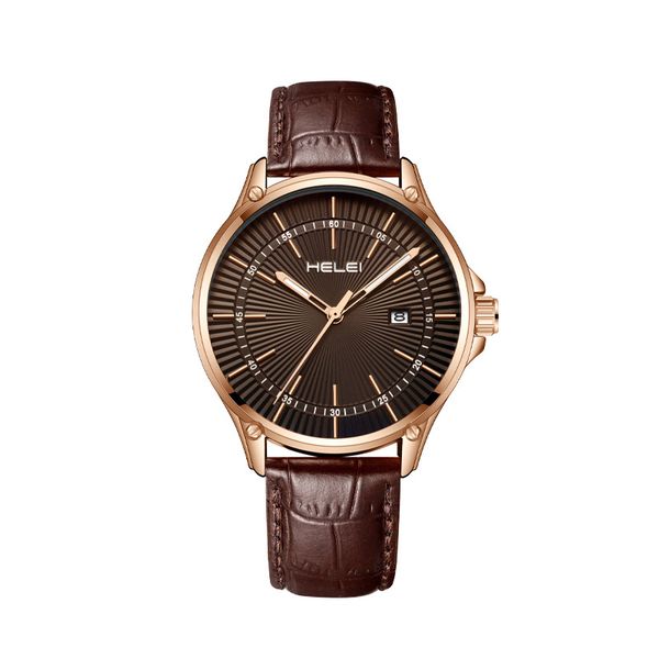 HLEI Original New Open Mirror Watch Men's Sports Street Quartz