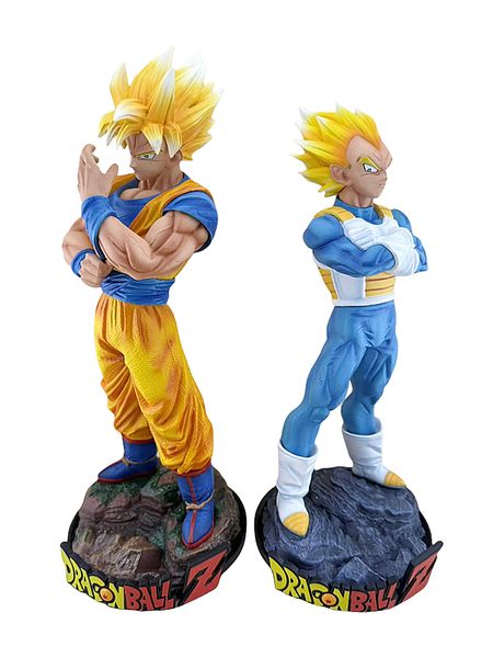 1/6 Super Saiyan 2 Son Goku and Vegeta Figurine Set