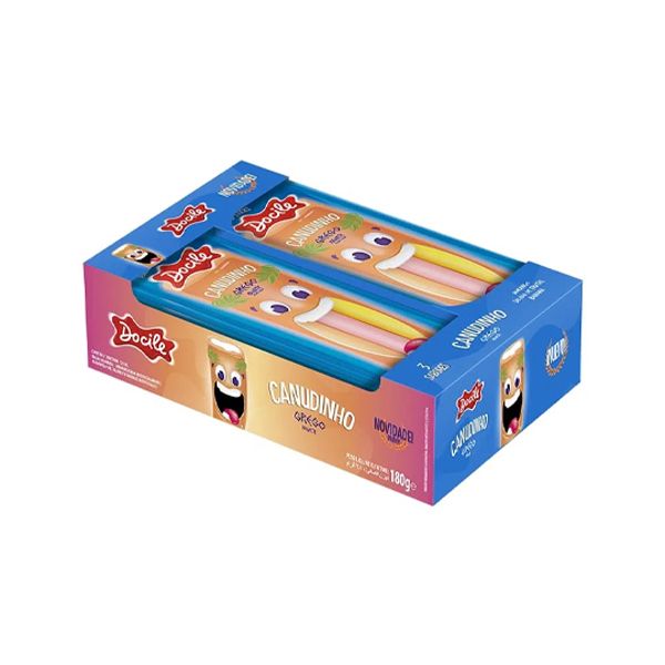 Docile Canudinho Grego Iogurte - 2 x (12x15g)