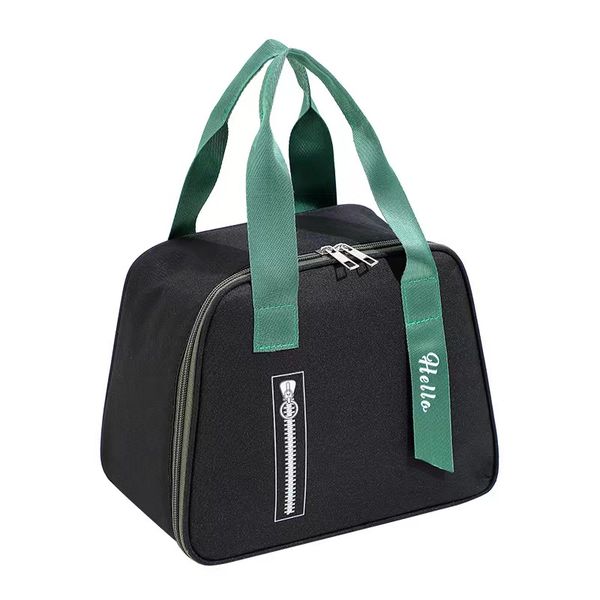 Zip Design Daily Portable Insulated Cooler Bag For Office &amp; School