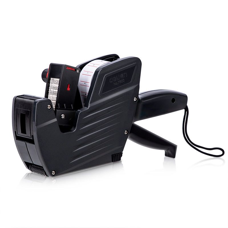 Deli7500 8 Digits Price Label Gun Black Shop Today. Get it Tomorrow
