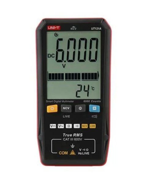 UNI-T UT121A Smart Digital Multimeter 600VAC/DC True RMS AC Voltage