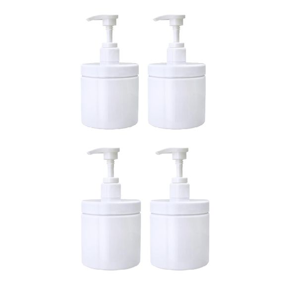 Pump Bottle Dispenser - 300ml (Pack of 4)