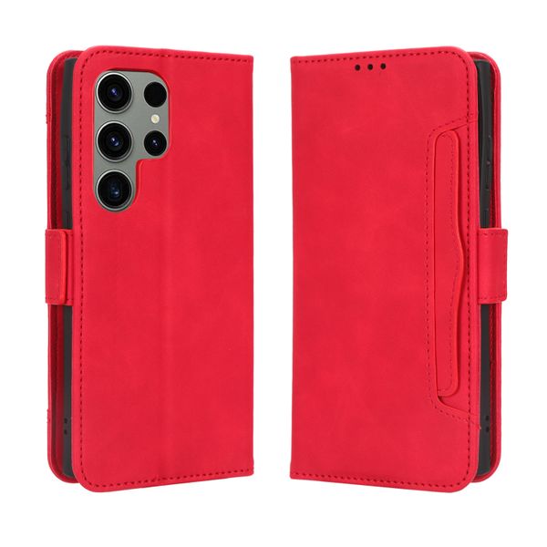 Multi Card Groove Leather Cover Compatible with Samsung Galaxy Z Fold 2 5G