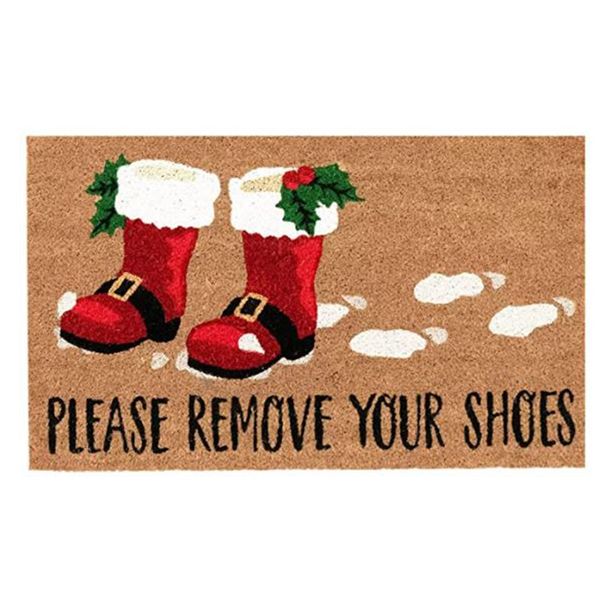 Doormat Indoor Entrance Christmas Doormats Boots Welcome Home Carpet Front