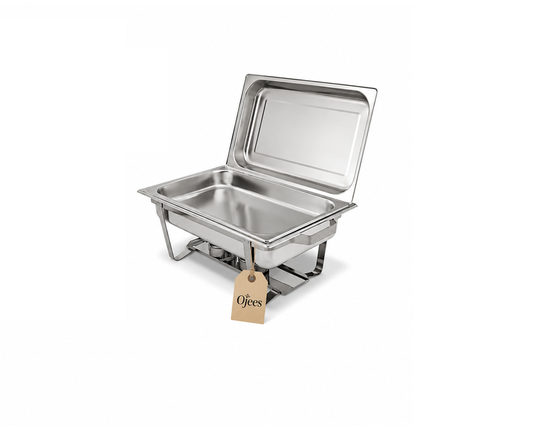 Ojees High Quality Stainless Steel Single Pan Chafing Dish - 11 Ltr