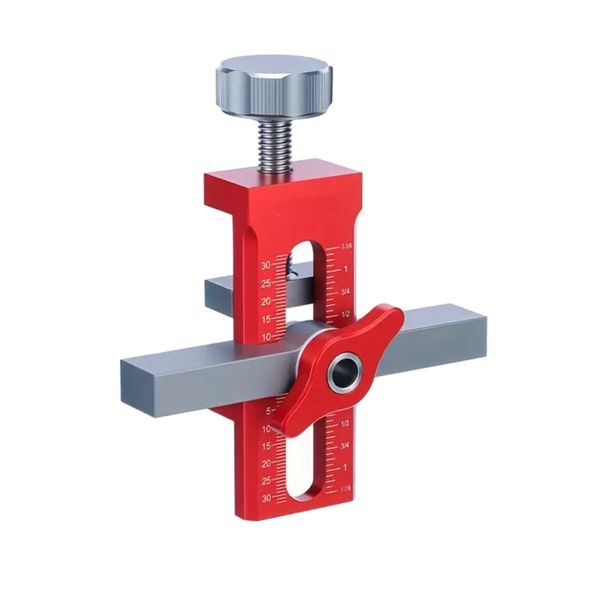 Tool DIY Alloy Adjustable Cabinet Door Installation Locator -11cm