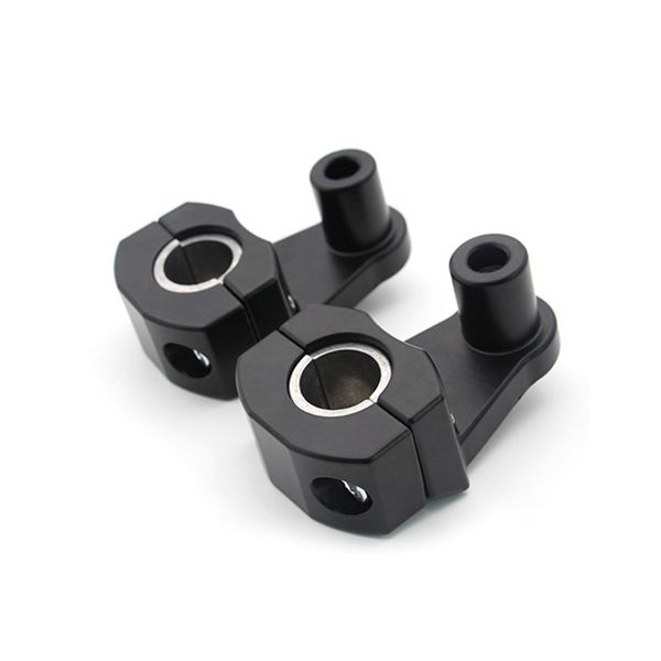 2 Handlebar Riser Clamps Universal Motorcycle 22mm 28mm