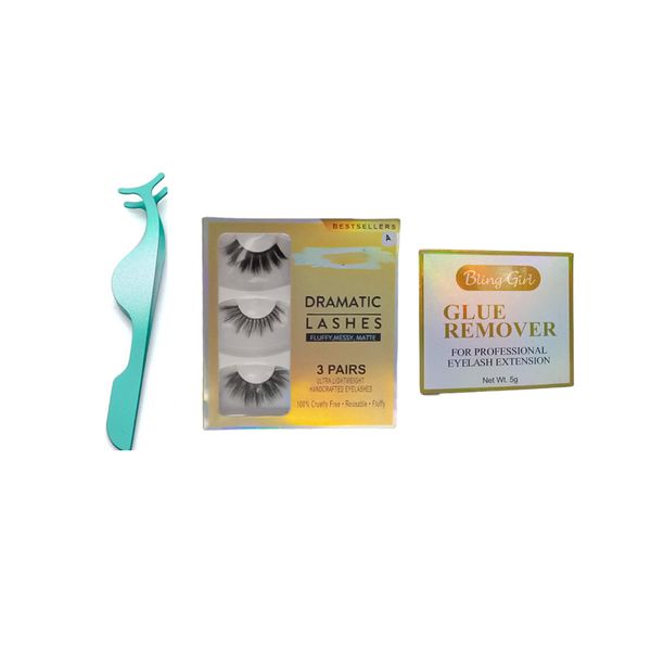 3 in 1 Drawatic Lashes - Blue