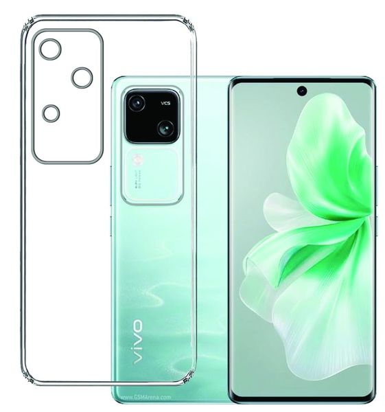Shockproof Transparent Cover Compatible With Vivo Y100 5G/Y200 5G