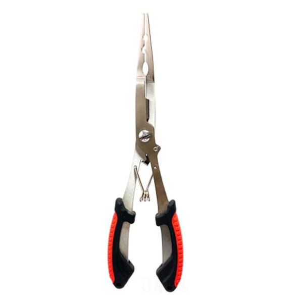 Long Pointed Fish Pliers Ergonomics Anti-Slip Multifunctional Cut Fishing L