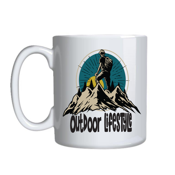 Lifestyle Mugs for Adventure Lovers Trendy Graphic Cup Birthday Present 014