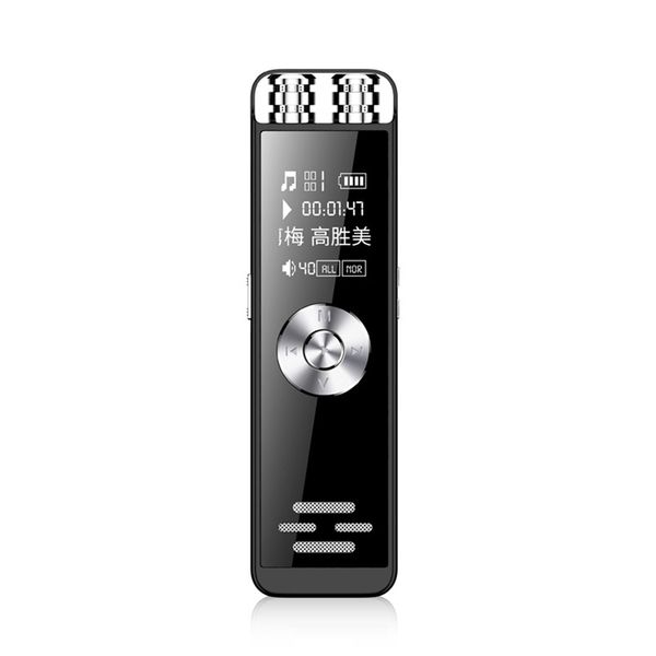 Mini Dual Microphone Digital Voice Recorder Mp3 Player Recorder B