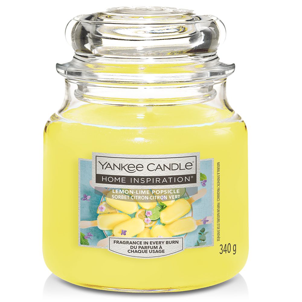 Yankee Candle Home Inspiration Lemon Lime Popsicle Medium Jar Shop