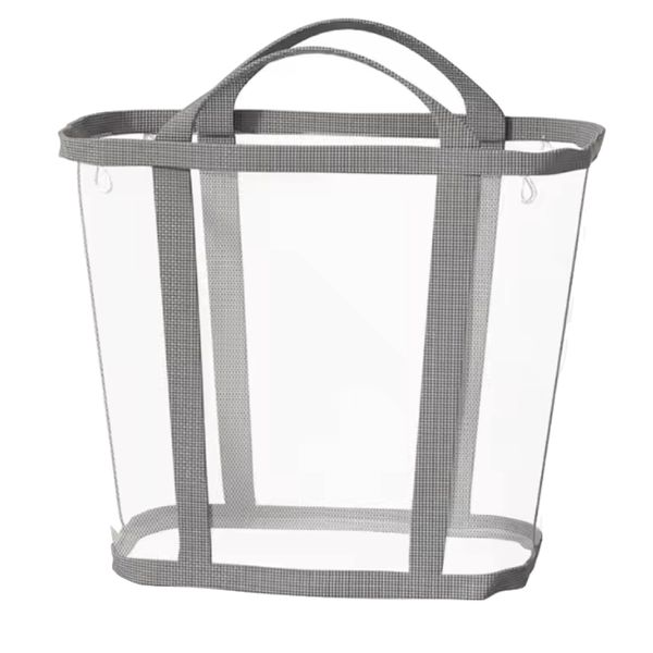Decor Lightweight Foldable Mesh Laundry Basket With Handles - 40cm