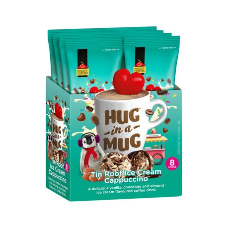 House Of Coffees - Hug In A Mug Tin Roof Ice Cream Cappuccino (8 X 24G) |  Buy Online In South Africa | Takealot.Com