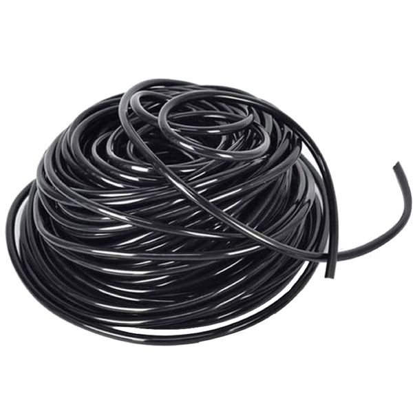 Garden Heavy Duty PVC Plastic Drip Irrigation System Hose - 25m