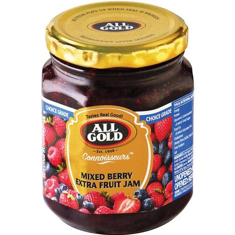 All Gold Mixed Berries Connoisseurs Jam 12x3g Buy Online In South Africa Takealot Com