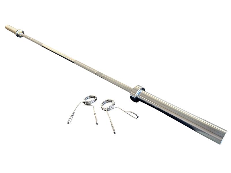 AFRI101 Man's Olympic Barbell (28mm x 2.2m / 20kg / 1500lb Capacity)