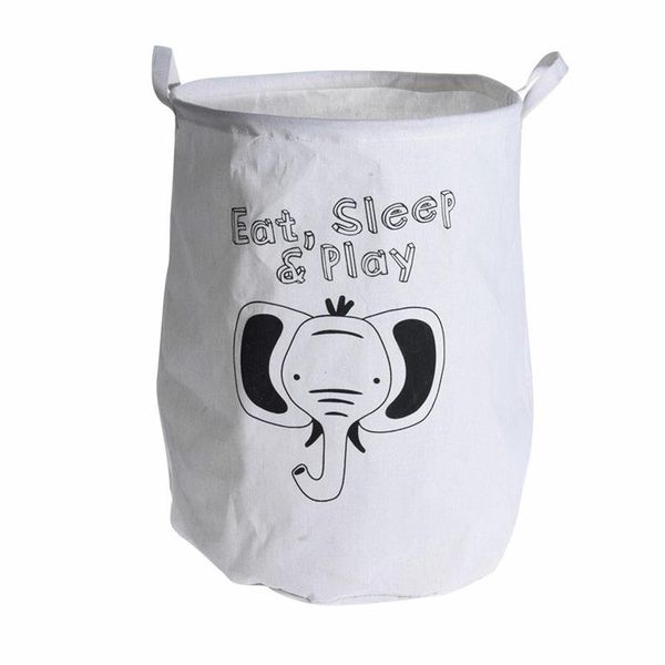Billy Boo - Canvas Laundry Bag (Elephant)