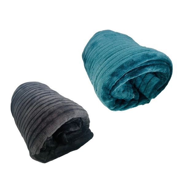 Pet's Ultra Soft Fleece Blanket (125cm x 90cm) 2 Piece