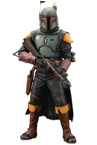 Star Wars Book Of Boba Fett Artfx+ Statue