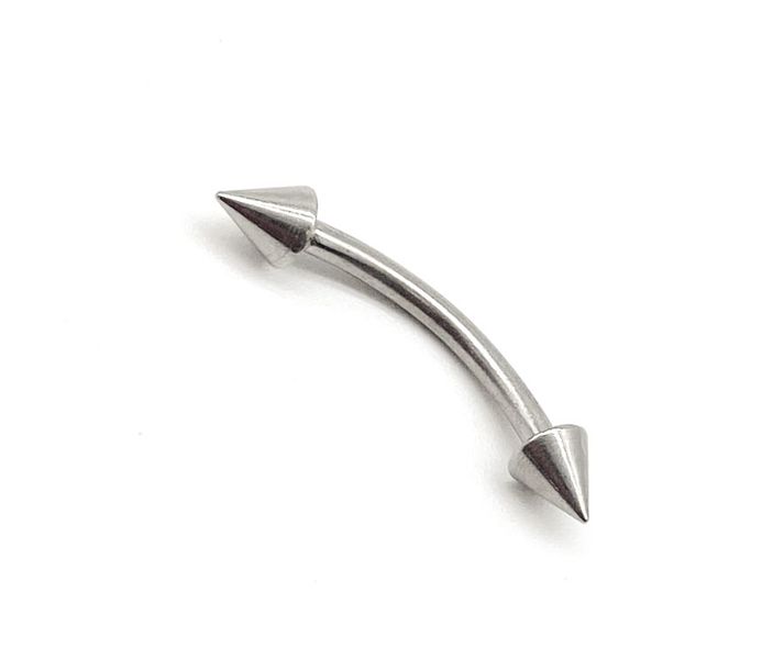 Fabulae Steel Cone Eyebrow Ring - Paul