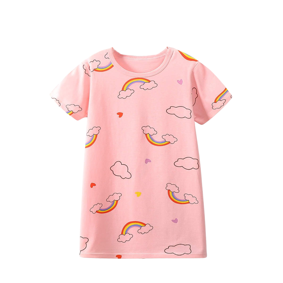 Pink Rainbow Girls Summer Pyjama/Sleepwear Dress | Shop Today. Get it ...