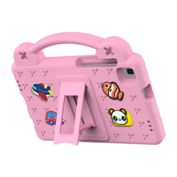 Kids Cover With Handle Kickstand For Samsung Galaxy Tab A 8.0 2019 - Pink
