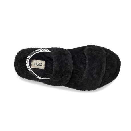 Black ugg discount slides size 9