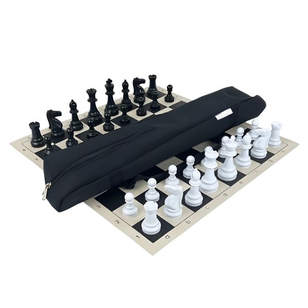 Chess - Travel 3 in 1 Chess, Checkers and Backgammon Se- 51cm