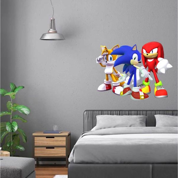 Sonic and the All-Team Wall Art