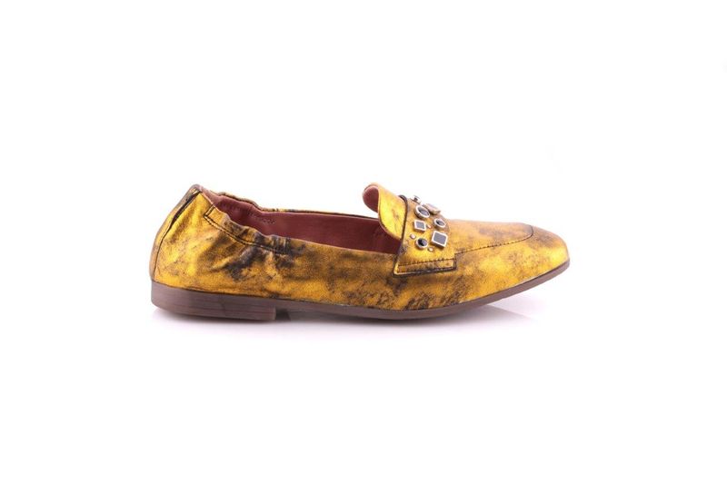Women's Leather Ballerina Loafer