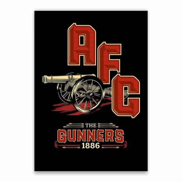 Arsenal The Gunners 1886 Poster - A1
